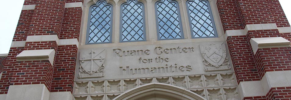 The facade of the Ruane Center