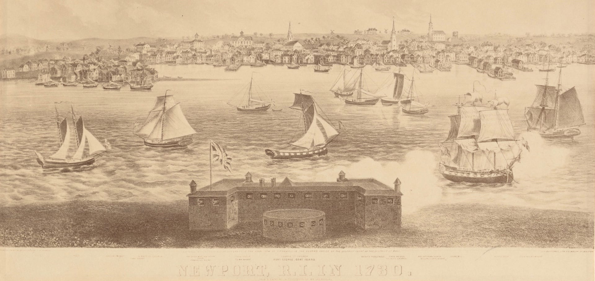 Newport Circa 1730